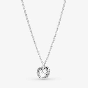 Pandöra Family Always Encircled Pendant Necklace 391455C01